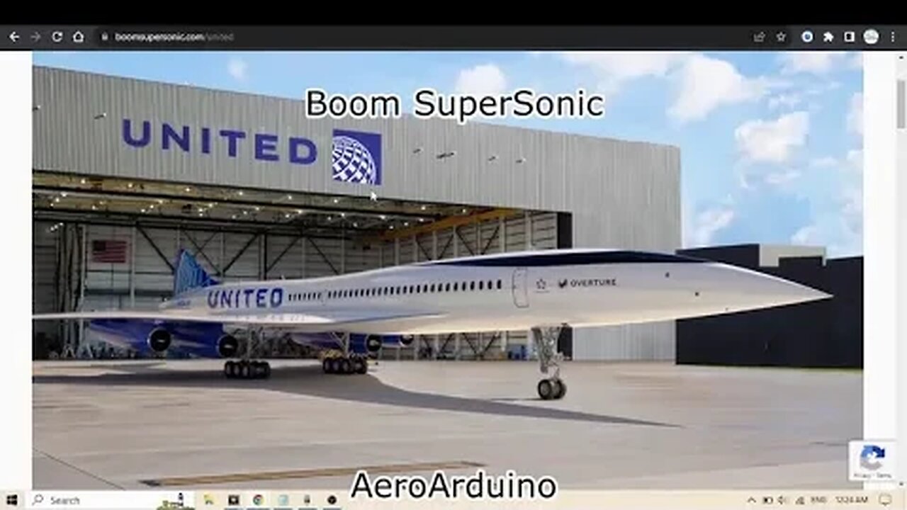 United Is The First US Airliner To Buy Supersonic Aircrafts #Aviation #Avgeeks #AeroArduino