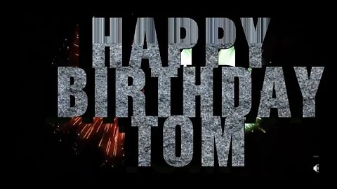 Happy birthday Tom!