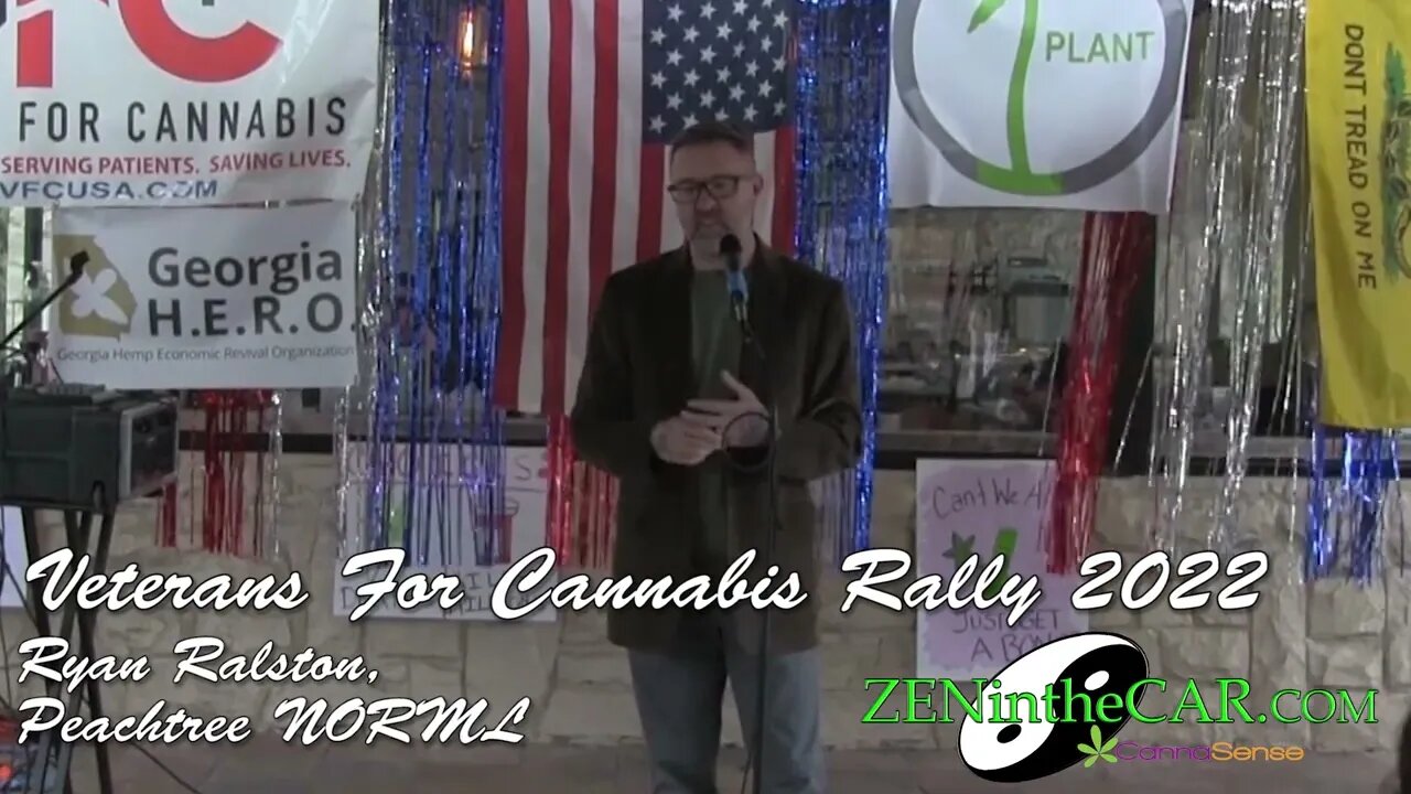 Veterans for Cannabis Rally 2022: Ryan Ralston of Peachtree NORML, Unity is Key