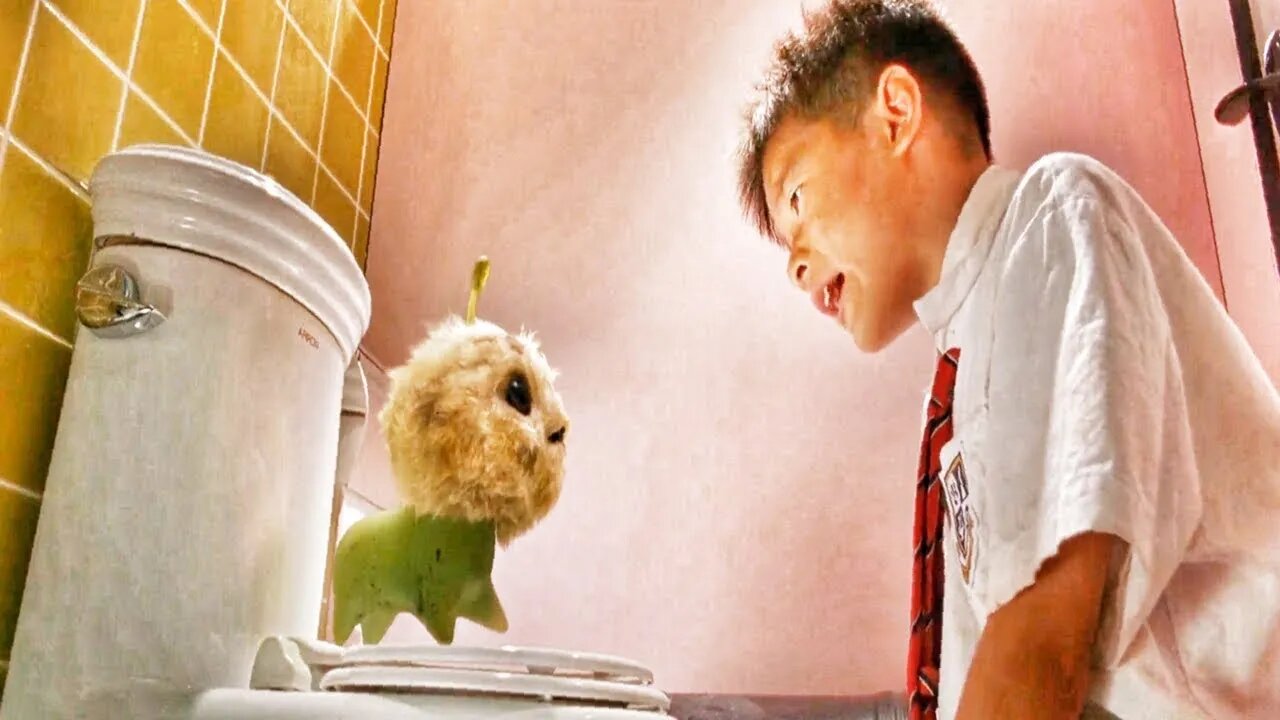 A poor Chinese laborer learns important lessons after his son gets a strange new toy.