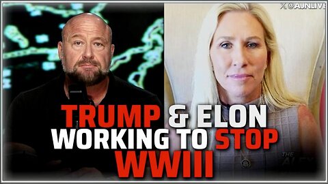 BREAKING: Marjorie Taylor Greene Has Talked to President Trump and Elon Musk, and Says Both Men Are Working Hard to End The Ukraine War and Stop WW3!