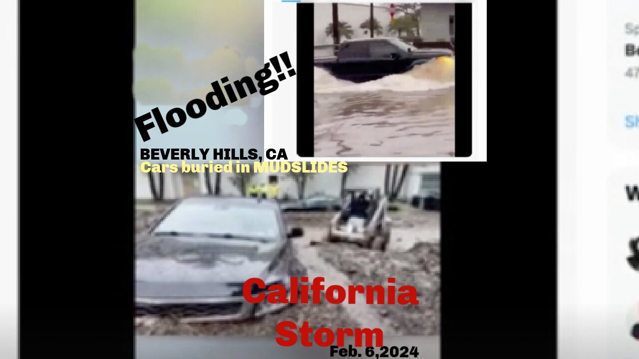 California Storm Massive Flooding,Feb. 6, 2024