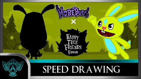 Speed Drawing: Happy Tree Friends Fanon - Bolt | Mobebuds Style