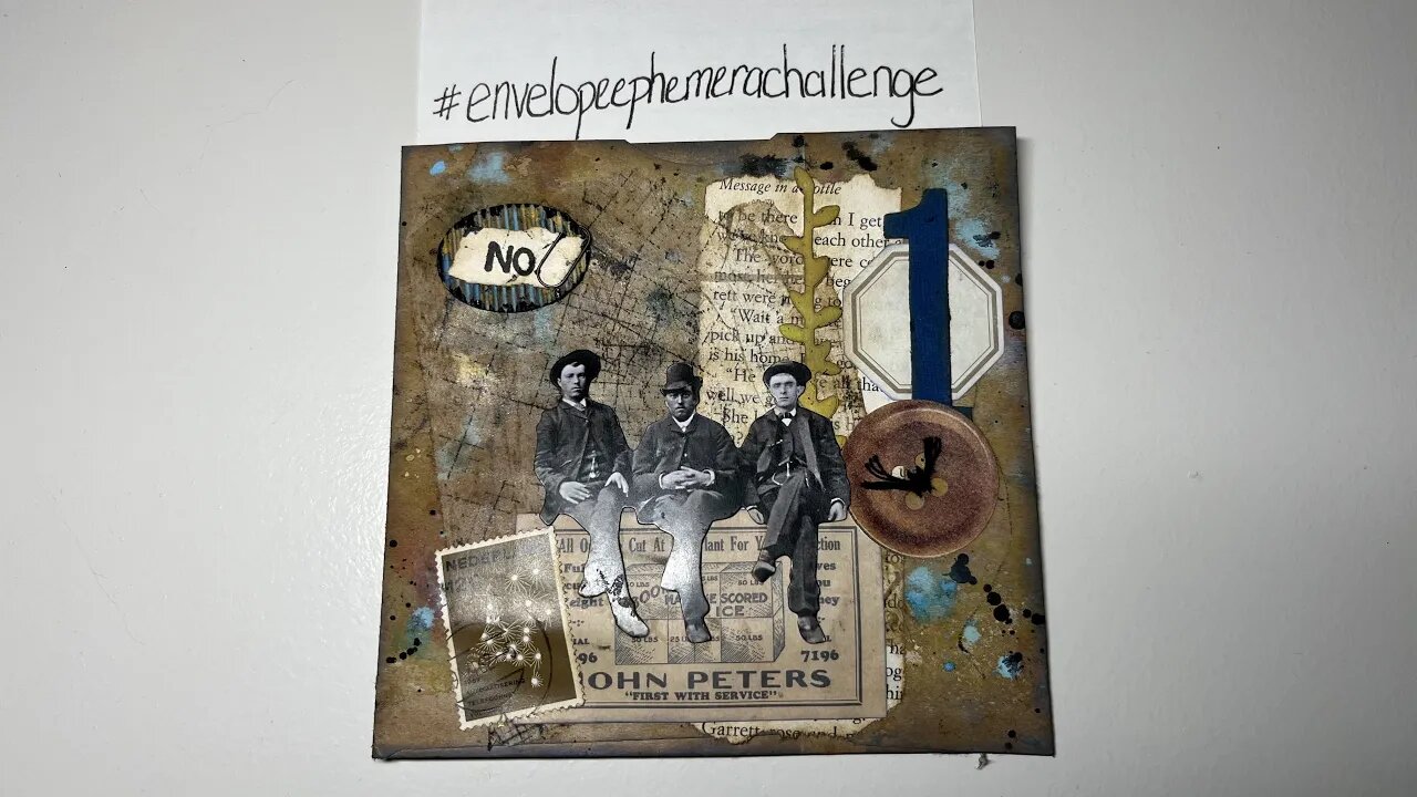 Trash to Treasure Journal Flip Through and #envelopeephemerachallenge