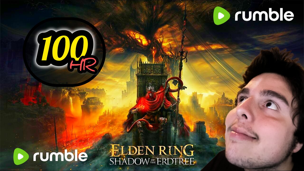 🔴TAKING ON ELDEN RING FOR 100 HOURS! 50/100 HRS