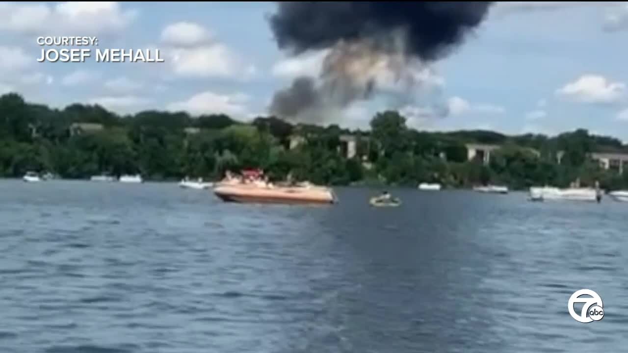 2 taken to hospital after plane crash at Thunder Over Michigan Air Show on Sunday