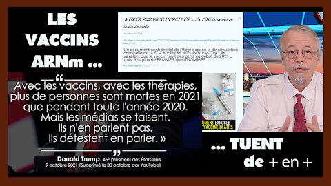 Les "Vaccins" anti-covid tuent de "+ en +" et partout dans le monde... (Hd 1080)