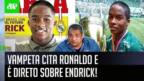 "O Endrick FEZ ISSO? AGORA é o MOMENTO de..." Vampeta É DIRETO sobre JOIA do Palmeiras!