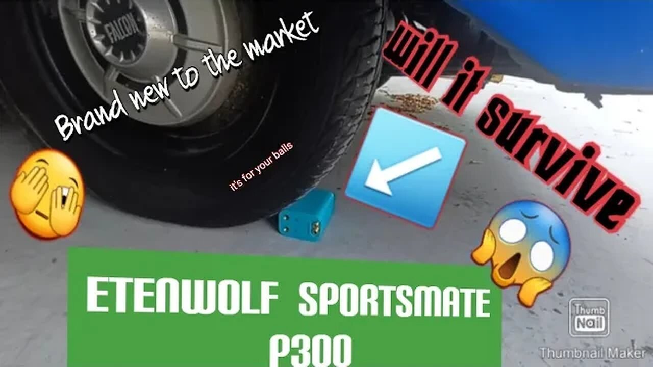 Perfect for soft balls... ETENWOLF P300 Ball Pump