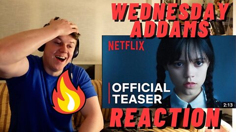 Wednesday Addams | Official Teaser | Netflix | BRUH THIS IS INSANE!! ((IRISH GUY INSANE REACTION!!))