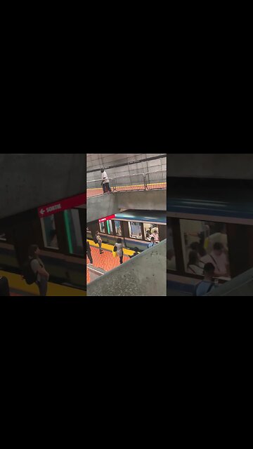 Urbane Montréal Metro #viralvideo #montreal #publictransport #shorts