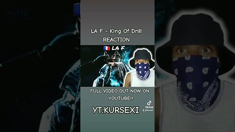 FRENCH DRILL 😱 - 🇨🇵 LA F - King Of Drill REACTION OUT NOW #viral #drill #malistrip #rap #shortsvira