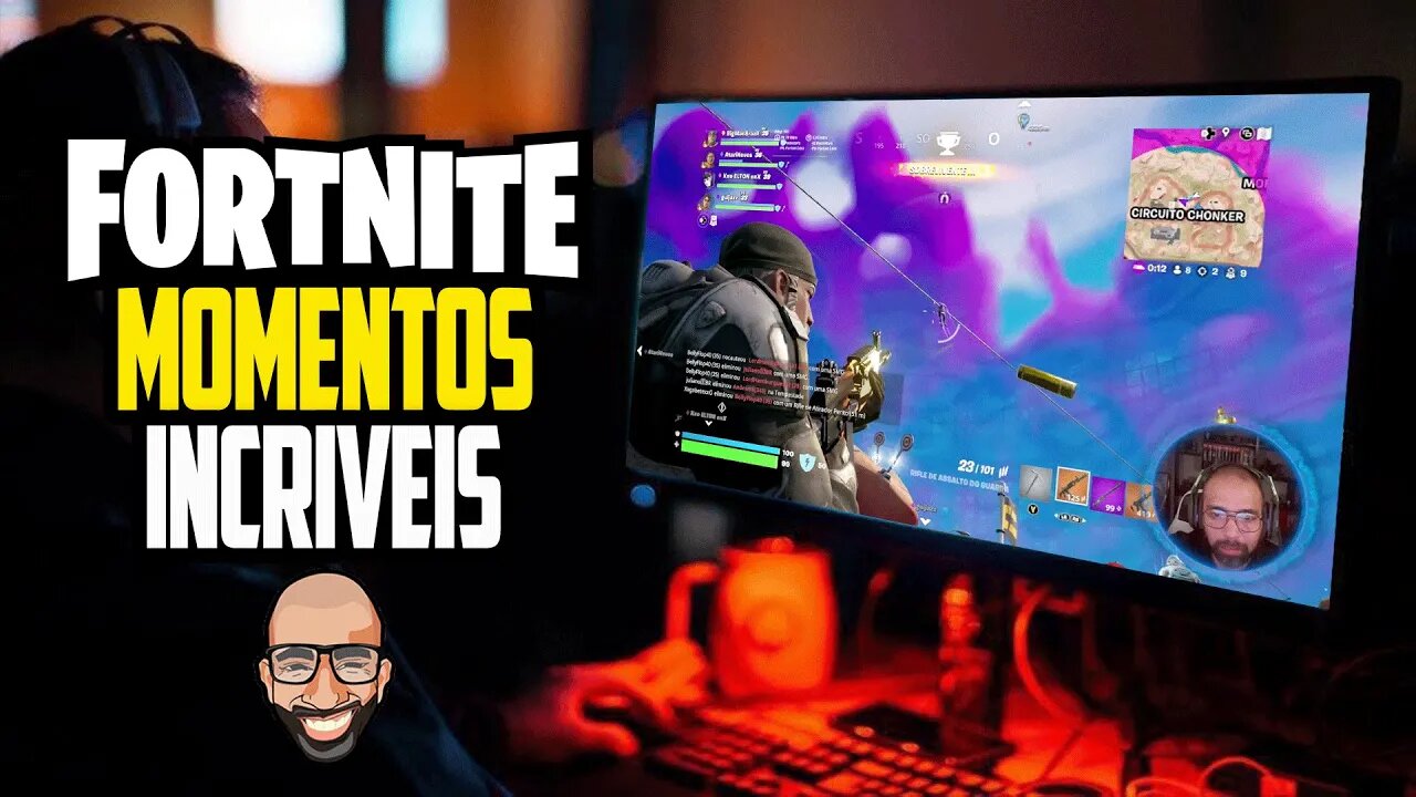 Marcus Fenix - Skin no Fortnite - Veja os Melhores Momentos