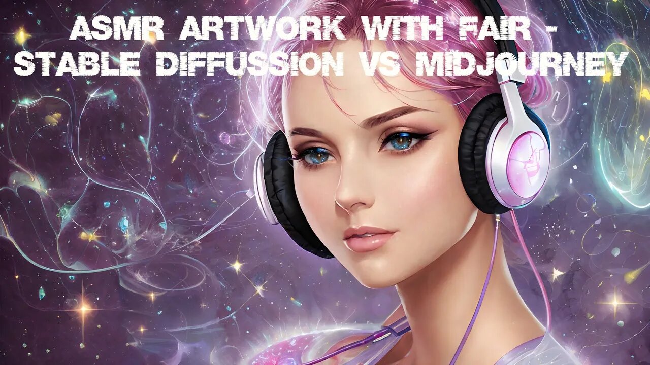 Stable Diffusion vs. Midjourney ASMR Live Stream