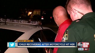 Motorcyclist arrested after hitting 2-year-old in Port Richey