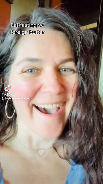 #fatfasting with #butter #tamararoseblodgett