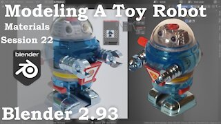 Modeling A Toy Robot, Materials, Session 22