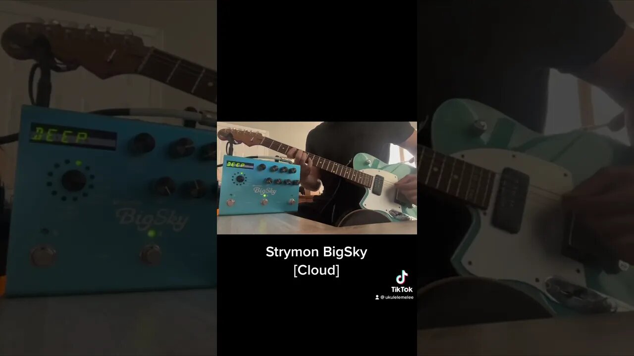 #strymon #bigsky #jhspedals #hillsongunited #reverendguitars #guitar #music #gear #cloud #ambient