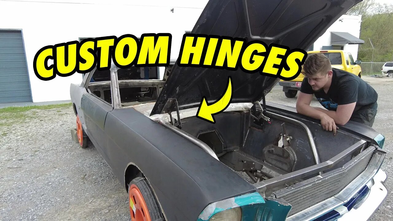 Mounting the Hood on Vtuned’s 65 Mustang Build