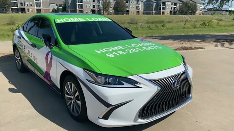 Tulsa Auto Wraps | White Glove Auto | Lexus 300H