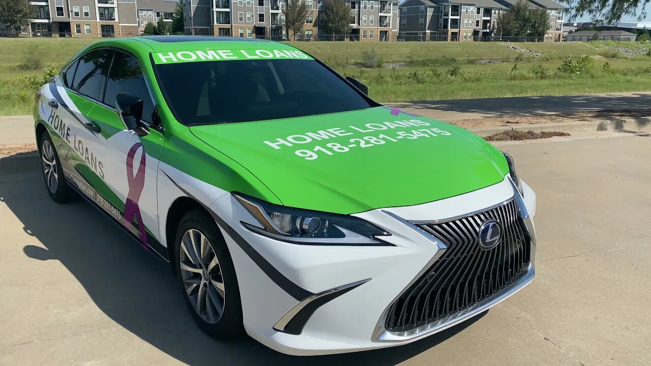 Tulsa Auto Wraps | White Glove Auto | Lexus 300H