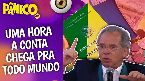 CARTEIRA VERDE E AMARELA VAI DEIXAR PRIVILÉGIOS NO VERMELHO PRA DAR CRÉDITO AO POVO? Guedes explica