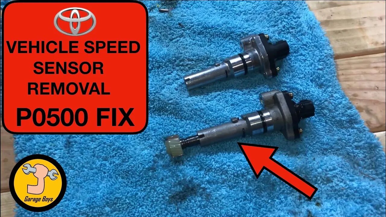 Toyota Camry Speed Sensor P0500 Fix