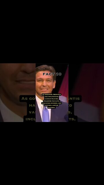 Fact 10 about Ron Desantis