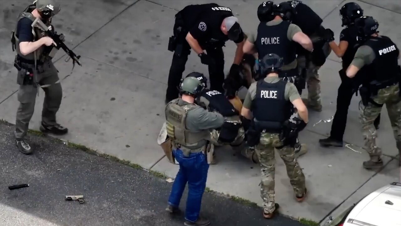 Wanted Fugitive Shot and Killed by Cops After He Pointed Guns at Them