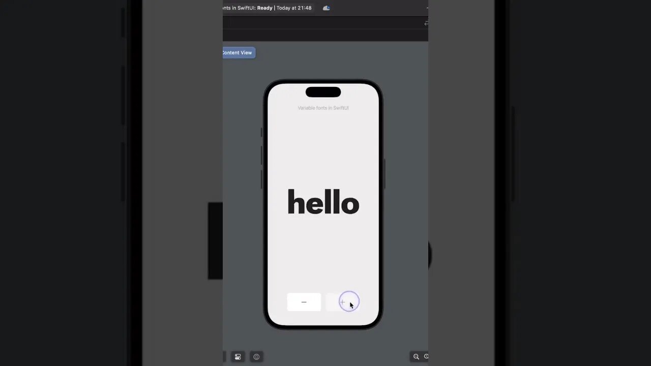 iOS SwiftUi