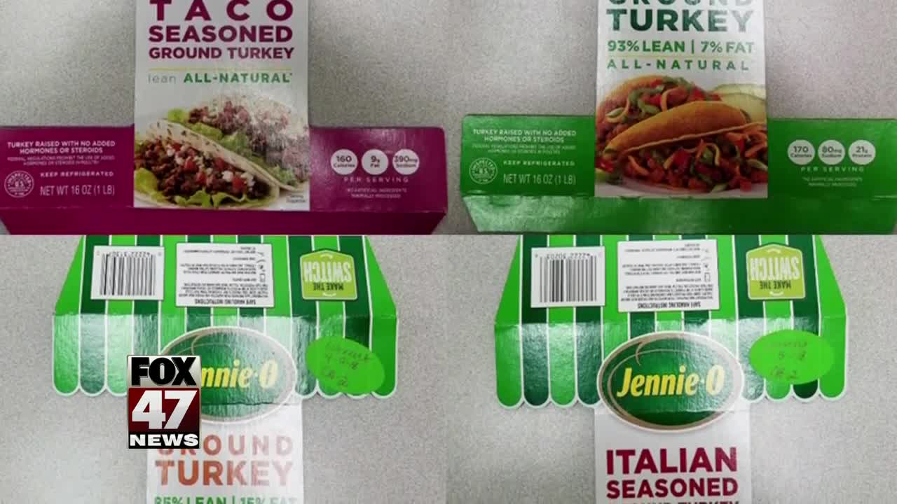 91,000 pounds of ground turkey recalled due to possible salmonella contamination