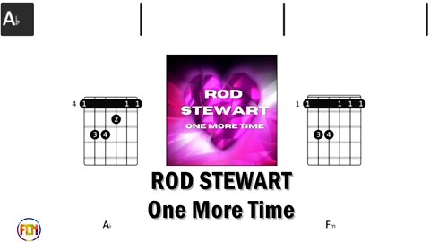 ROD STEWART One More Time - Guitar Chords & Lyrics HD