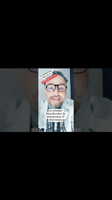 HOY EL VÍDEO DEL SENADOR FALSIFICADOR JP HERNÁNDEZ #jphernandez #jotapehernandez #colombia