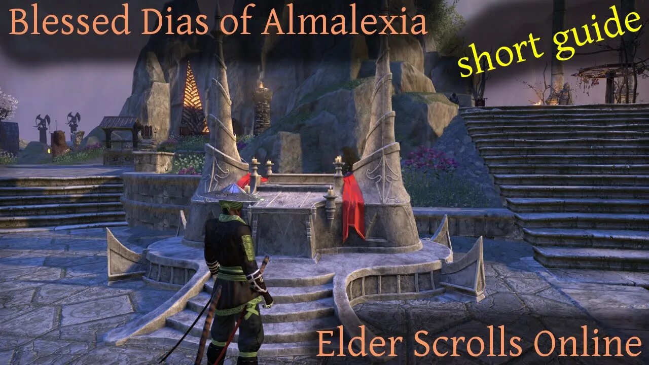 Blessed Dias of Almalexia [ESO Scrying Lead] free furniture guide