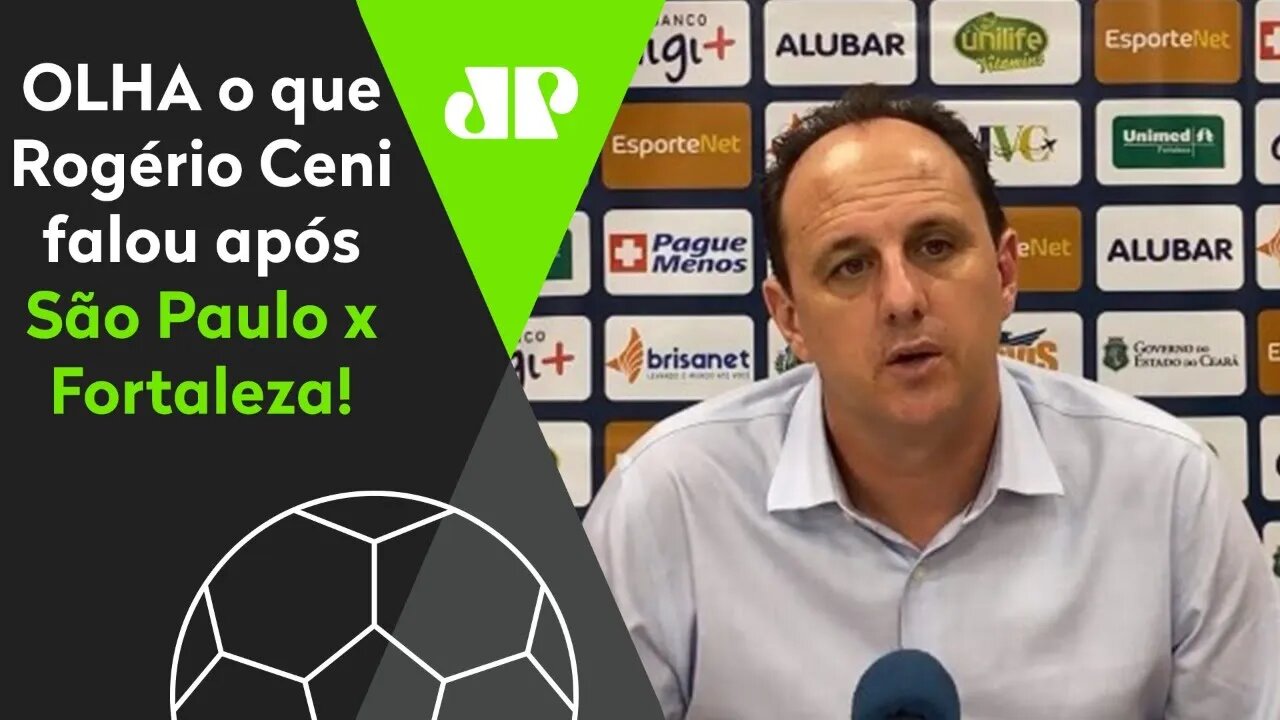 "O que eu sinto é..." OLHA o que Rogério Ceni falou após ser ELIMINADO pelo São Paulo!