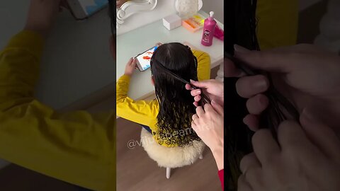 Cuidando dos #cachos e fazendo um #penteado lindo🥰 #cabelocacheado #curlyhair #fypシ #seda