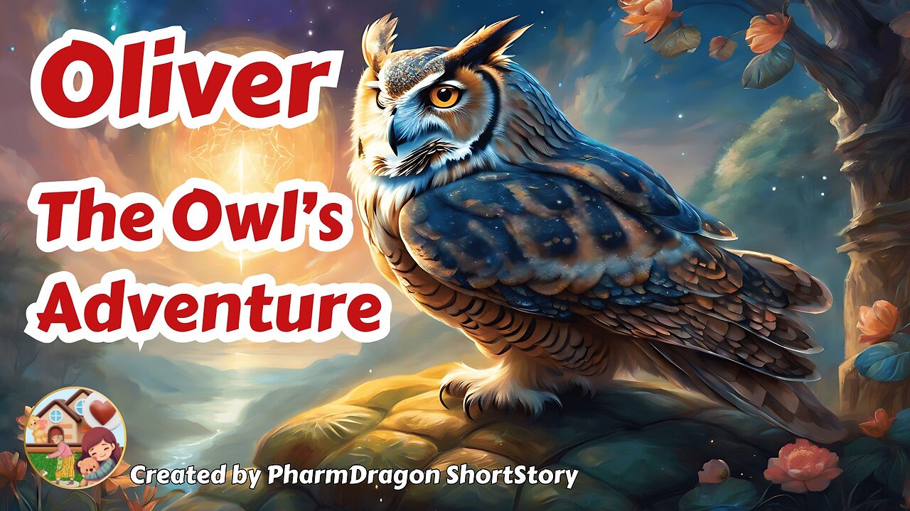 Oliver the Owl's Adventure | Inspirational Short Story of Kindness and Courage for Kids