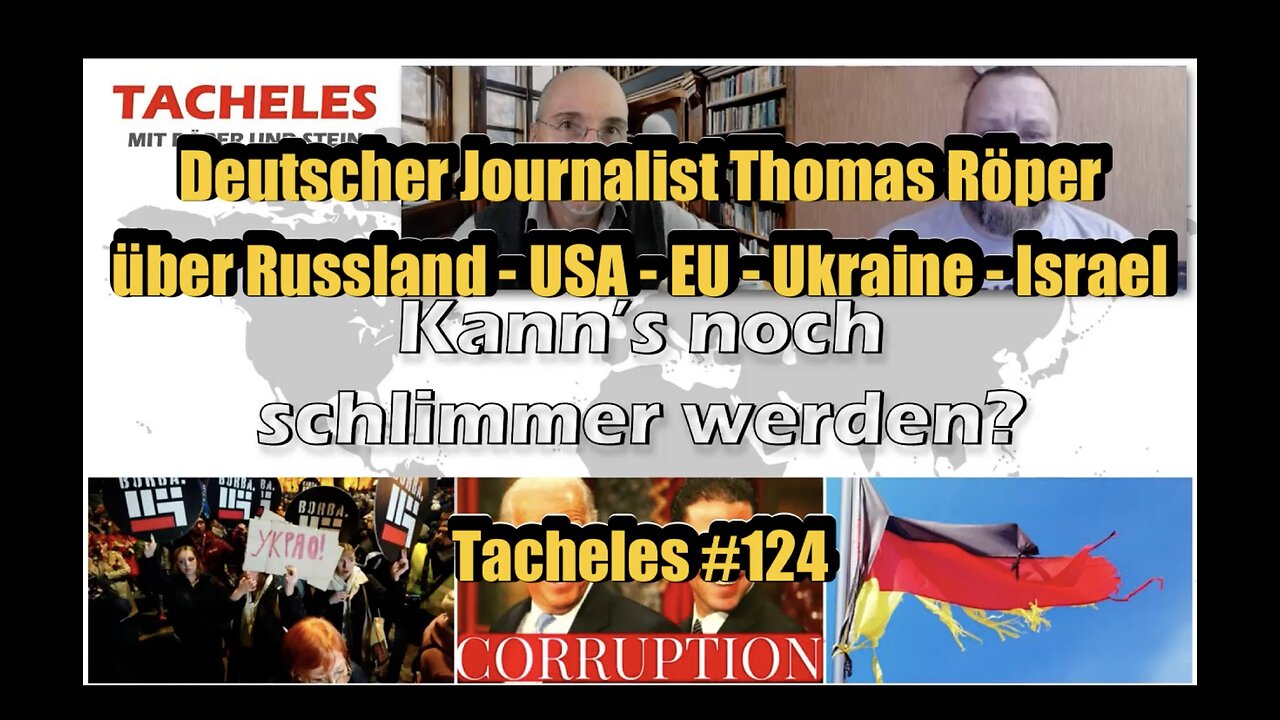 🟥 Thomas Röper: Kann's noch schlimmer werden? ( Anti Spiegel ⎪ Tacheles #124 ⎪ 27.12.2023)