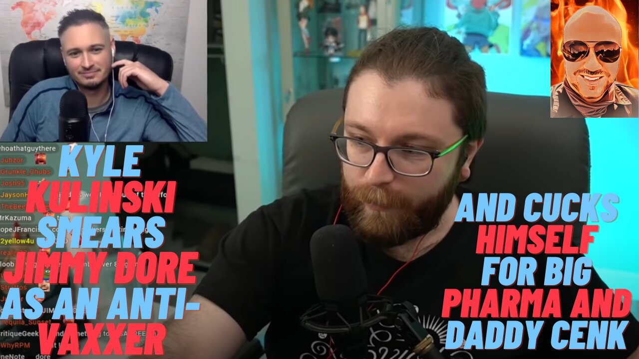 Kyle Kulinski SMEARS Jimmy Dore as an ANTI-VAXXER on Vaush's Stream