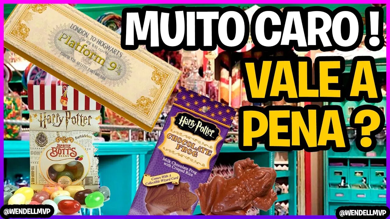 ✅ ESSES DOCES DE HARRY POTTER SÃO INCRIVEIS! MAS SUPER CAROS! VALE A PENA? Parte 2 #harrypotter