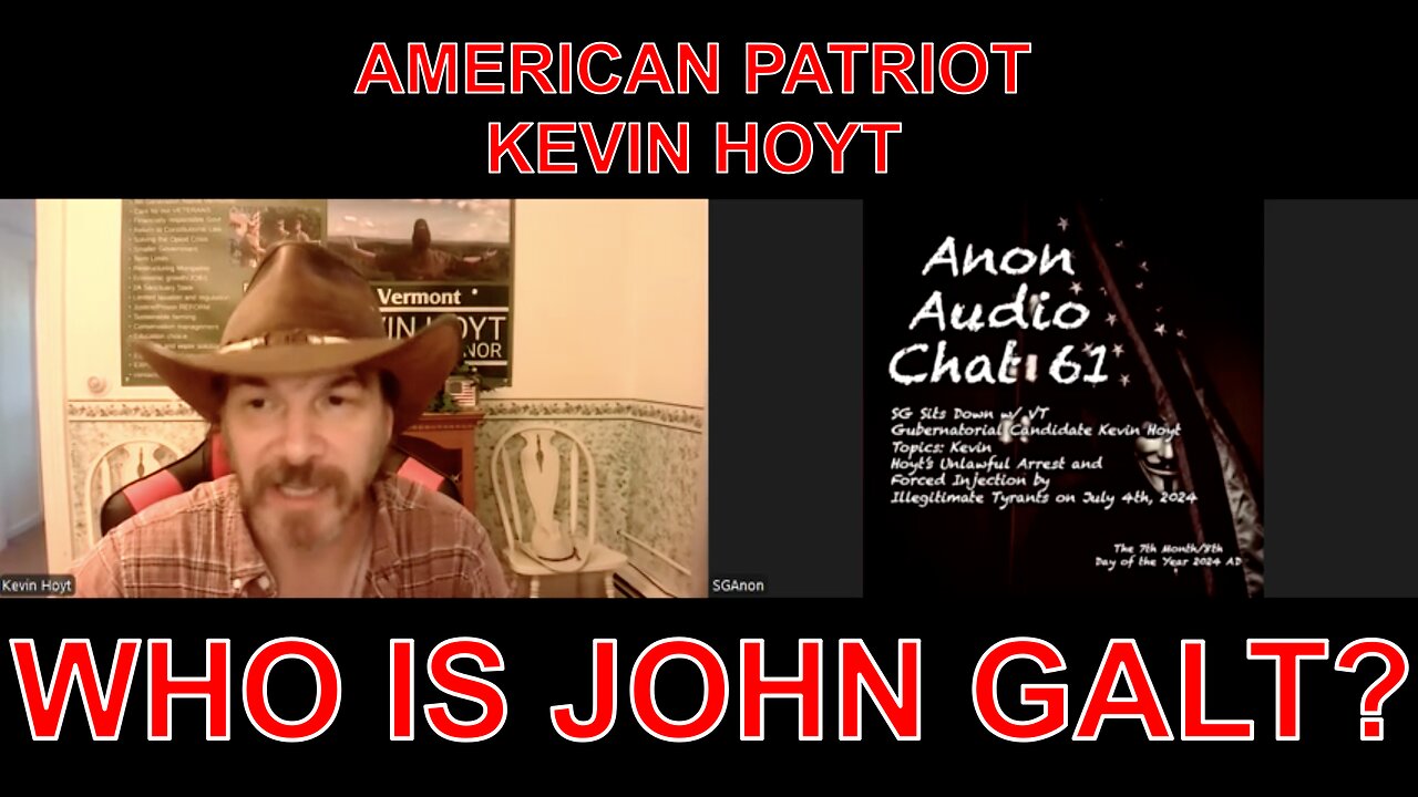 SG Sits Down w/ 2024 Candidate/Self-Identified VT Governor Kevin Hoyt to Discuss Tyranny and Liberty