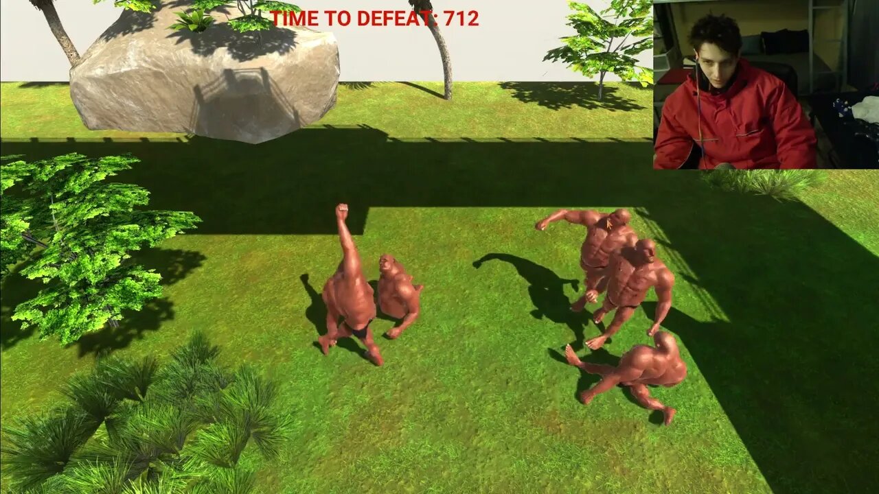 Hills Giants Have A Battle Royale In The Animal Revolt Battle Simulator With Live Commentary