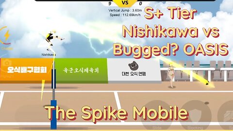 The Spike Mobile Update 3.1.0 - S+ Nishikawa vs Bugged? OASIS - Summer Story Finale