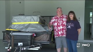 Couple travels from Kansas to buy house in Cape Coral. They've been in a hotel ever since