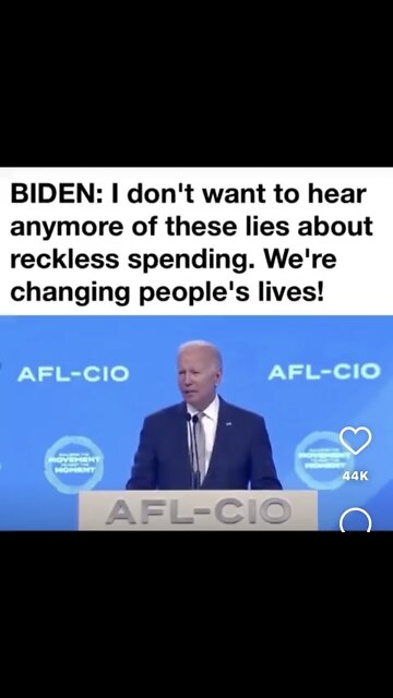 Biden yells at the audience (Captioned)