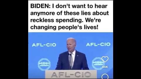 Biden yells at the audience (Captioned)