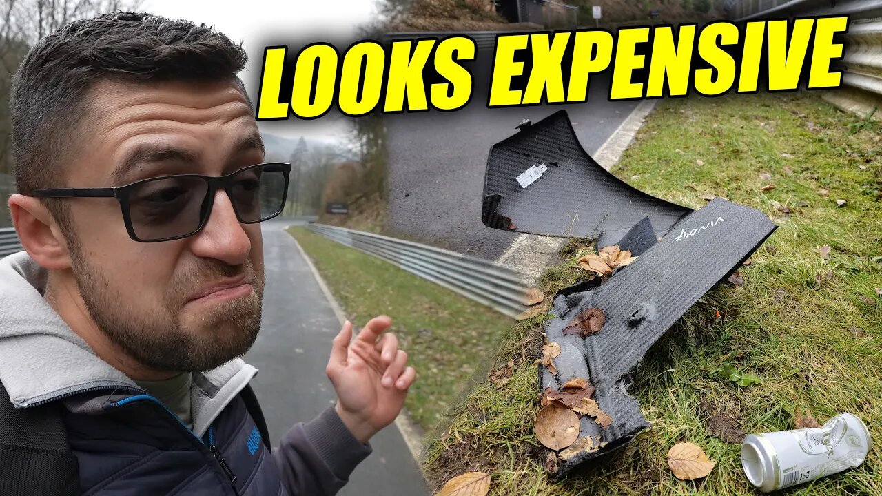 Crashed Car Parts Nürburgring Hunt! Carbon Fiber Everywhere!