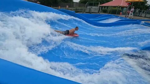 flowrider - Danny - 2 at Soak City, Kings Island