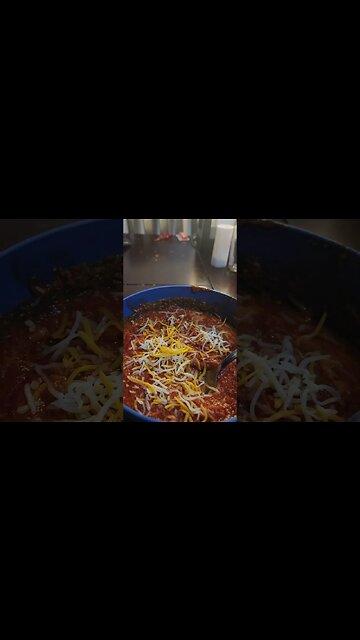 Chili not veggie soup #chiliwarz