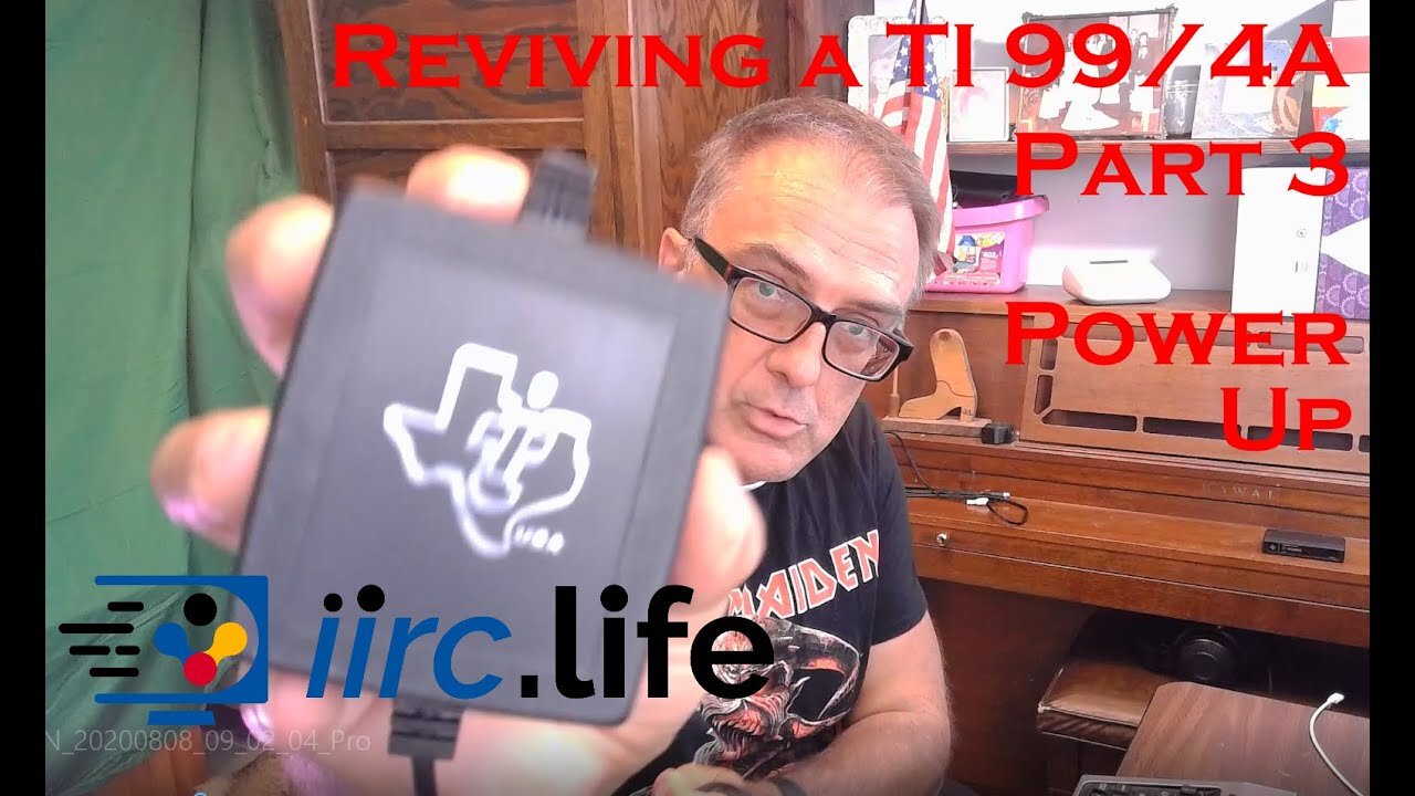 Reviving a TI 99/4A Part 3 - Power Up re-mastered